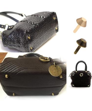 160PCS Metal Purse Feet Studs - DIY Leather Craft Accessories in 4 Colors - Buy Online on GoSupps.com