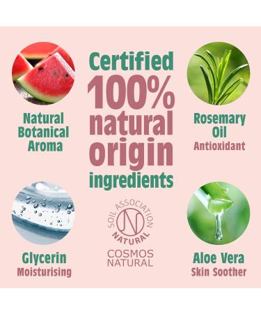  Salt Of the Earth Salt of the Earth - Natural Roll-On Deodorant Refill Bottle 7 Uses - Melon & Cucumber - Vegan Long-Lasting Protection Leaping Bunny Approved - Made in the UK - 525 ml - Buy Online on GoSupps.com