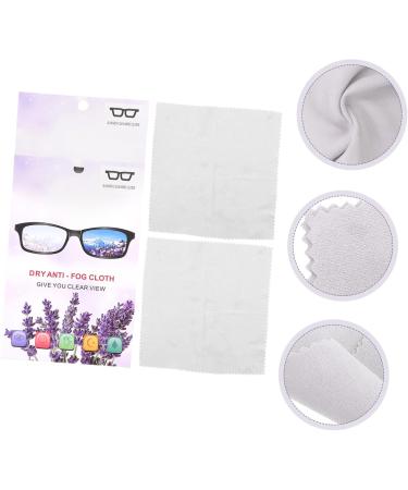 NOLITOY 8-Pcs Glasses Wipes | Reusable Eyeglass Cleaning Cloths & Lens Wipes | Fog-Free Screen Cleaners - 14.5x14cm - Buy Online on GoSupps.com