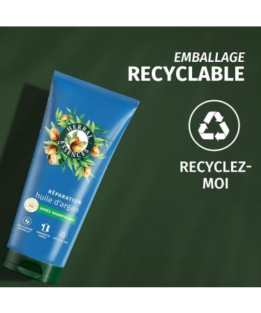Herbal Essences R paration Apr s-Shampoing Huile d'Argan 200ml Cheveux Ab m s. Nutrition Intense pour Cheveux Doux et Lisses. Ingr dients d'Origine Naturelle* V gan et non Test sur les Animaux Herbal Essences Apr s-Shampoing 200ml - Buy Online on GoSupps.com