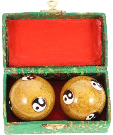 Clispeed 8 STK Massage Globe Handballs - Metal Stress Balls for Health & Gymnastics Exercises - Ideal for Adults - Enhance Grip & Relaxation - International Shipping - Buy Online on GoSupps.com