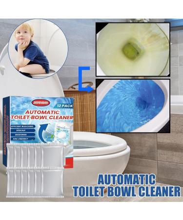 Automatic Toilet Bowl Cleaner Tablets - Toilet Tank Bleach Tablets for Toilet Cleaning and Deodorization Household Toilet Cleaners with Easy - Buy Online on GoSupps.com