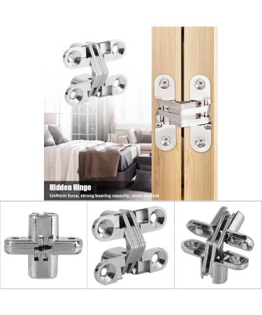 Buy Invisibly Hidden Cross-Covered Sensory Necklace - White Hinges Cabinet Fittings & Toddler Bite Ring Pearl Door Hinge | Silver XS (S) - International Shipping Available - Buy Online on GoSupps.com