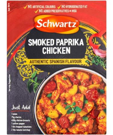 Schwartz Smoked Paprika Chicken Recipe Mix 28 g - Buy Online on GoSupps.com