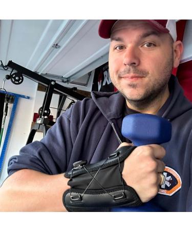 CHTEJA Adjustable Knob Wrist Brace - Carpal Tunnel Night Support Metal Splint - Pain Relief for Injuries & Sprains (Left Hand) - 2023 Upgrade - Buy Online on GoSupps.com