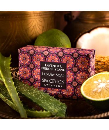 Buy SPA CEYLON Lavender Neroli Ylang Luxury Soap | Natural Moisturizing Bar for All Skin Types | International Shipping Available - Buy Online on GoSupps.com