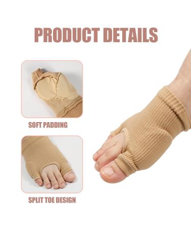 Peutier Foot Fingerless Glove Set - Comfortable Bale Cushions & Wrist Cuffs for Men & Women - Breathable Toe & Thumb Protection - Buy Online on GoSupps.com