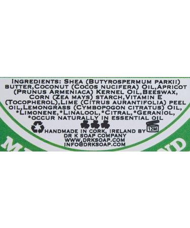 DR K Soap Company After Shave Balm Lemon 'n Lime 70g - Soothing Refreshing & Hydrating - Perfect for Sensitive Skin - Buy Online - Buy Online on GoSupps.com