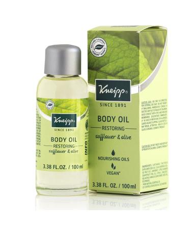 Kneipp Body Oil Restoring Safflower & Olive 3.38 Fl. Oz