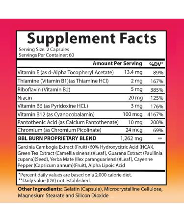 Angry Supplements Better Booty Women's Creatine BBL Combo: BBL Tablets (90ct) w. Creatine Glutamine BCAA's Collagen + BBL Burn Thermogenic Capsules (120ct) - Buy Online on GoSupps.com