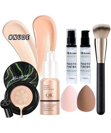 YBUETE Makeup Set Makeup Kit for Women Full Kit Makeup Gift for Girls Teens Eyeshadow Foundation CC Cream Primer Counter Stick Brush Sponge Lipsticks Eyebrow Pencil Mascara Eyeliner Set C - Buy Online on GoSupps.com