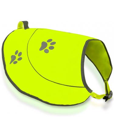 Dog West Security Reflective Hunting Waterproof Vest - Comfortable Sizes XS-XXL | Optimal Day & Night Visibility in Orange/Yellow - Buy Online on GoSupps.com