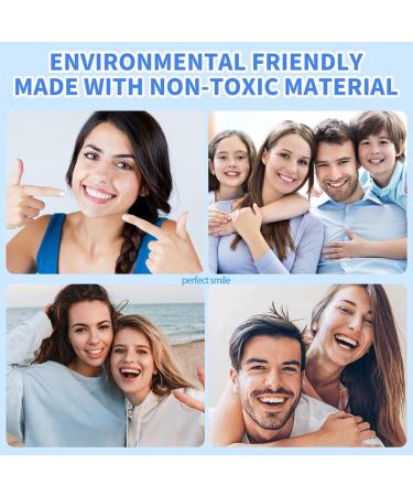 Jiazhouhb 2 Pairs Tooth Panel - Instant Upper & Lower Veneers for Bad Teeth | Comfortable Snap-On Prostheses - Buy Online on GoSupps.com