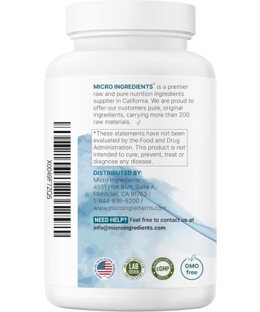 Micro Ingredients L Citrulline Capsules  1500mg Per Serving  360 Counts  Citrulline Pre-Workout Supplement  Non-GMO 360 Count (Pack of 1) - Buy Online on GoSupps.com