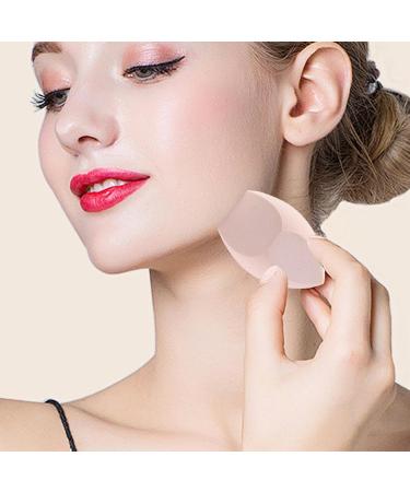 Makeup Sponge for Foundation Dry & Wet Use Blender Sponge | Foundation Blending Sponge Makeup Blender Makeup Sponges Cosmetic Sponge Makeup Tool Three-cut skin color OPP - Buy Online on GoSupps.com