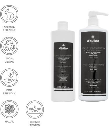  Valquer Laboratorios Laboratorios Valquer Bullon Hydronutritive 24H Body Lotion - 2 x 500ml boxes - Buy Online on GoSupps.com