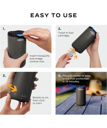 Thermacell Midge and Mosquito Protector Standard Refill Pack Compatible All Thermacell Fuel Powered protectors 1 count (Pack of 1) Mats and Gas Single - Buy Online on GoSupps.com