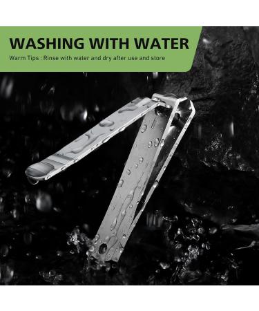 Heavy Duty Straight Blade Nail Clippers for Thick Toenails - Professional Stainless Steel Fingernail & Toenail Trimmers | Durable & Ergonomic Design - Buy Online on GoSupps.com