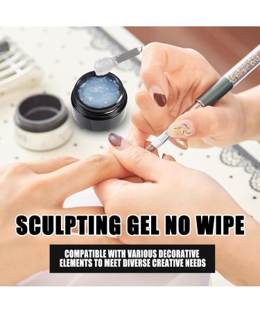Nail Sculpting Glue Leave-In Nail Sculpting Gel Non-Drip Adhesive for Passionate Artists Beginners and Creative Stylists - Buy Online on GoSupps.com