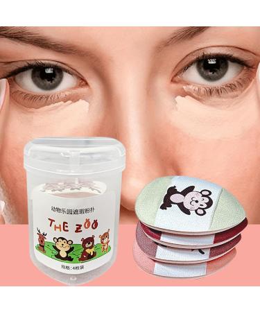 Geteawily Face Powder Puff | Cosmetic Loose Powder Sponge Tiny Cosmetic Sponge Small Cosmetic Puff for Contouring Highlighter Or CC Cream - Buy Online on GoSupps.com