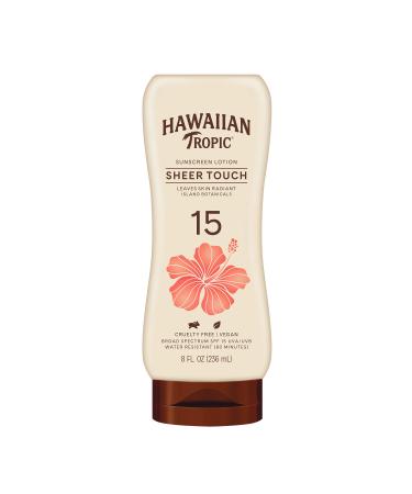 Hawaiian Tropic Sheer Touch SPF # 15 Lotion 235 ml - Buy Online on GoSupps.com