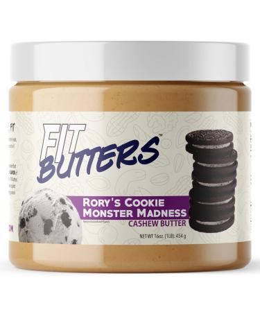FIt Butter's Rory's Cookie Monster Madness (Cookies & Cream) Cashew Butter