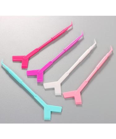 Stainless Steel Tweezers Set for Women - Facial Hair Removal and Lash Extension Kit (1-76pcs) - Buy Online on GoSupps.com