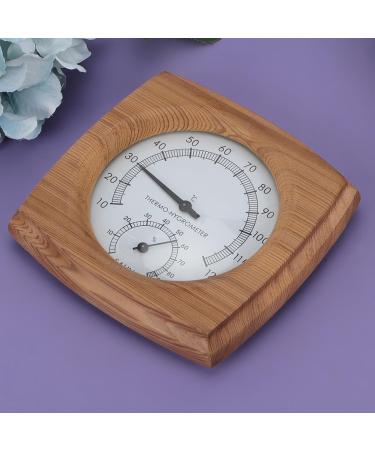 Jerliflyer 2-in-1 Sauna Thermometer & Hygrometer | Wood Sauna Accessories for Accurate Air Humidity Measurement - Buy Online on GoSupps.com
