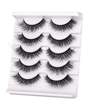 Shop 3D Volume Mink Lashes Fluffy Wispy Faux Mink Eyelashes Pack (15mm) | International Shipping Available - Buy Online on GoSupps.com