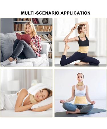Buy Eupsiiu 2-Piece Reusable Castor Oil Pack Wrap Kit for Belly & Neck - Adjustable & Comfortable - Buy Online on GoSupps.com