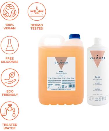 Valquer Profesional Revitalizing Shampoo with Neutral Ph/Pro-Vitamin B5 1000 ML - Buy Online on GoSupps.com