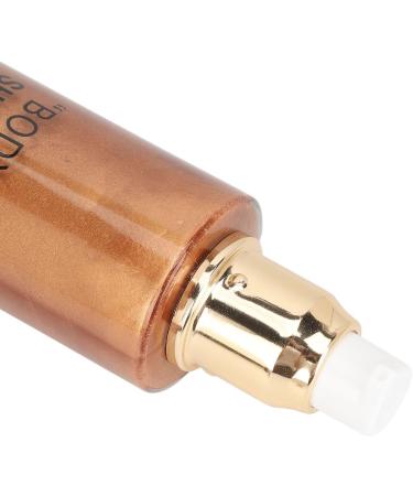 Face Body Luminizer Non Body Highlighter Oil 100ml Long Lasting Skin Moisturizing for Cheek Collarbone Shoulder (Golden Bronze) - Buy Online on GoSupps.com