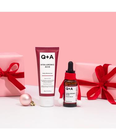 Q+A Hydrating Heroes Skincare Gift Set Contains Hyaluronic Acid Facial Serum 30ml Hyaluronic Acid Daily Moisturizer 75ml Natural Hydration for All Skin Types Softens & Plumps for Radiant Glow Hydrating Heroes Giftset - Buy Online on GoSupps.com