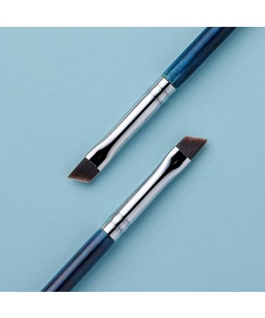 Fine Angled Eyeliner Brush Blue | PRO Precision Gel Makeup Brush - Buy Online on GoSupps.com