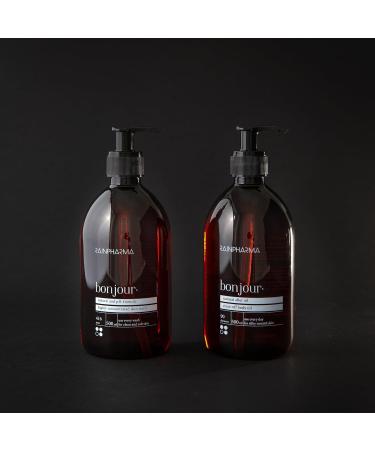 RainPharma Skin Wash Bonjour 1000 ml Skin care Shower gel 1 Pump per Wash Good for 1 Year - Buy Online on GoSupps.com