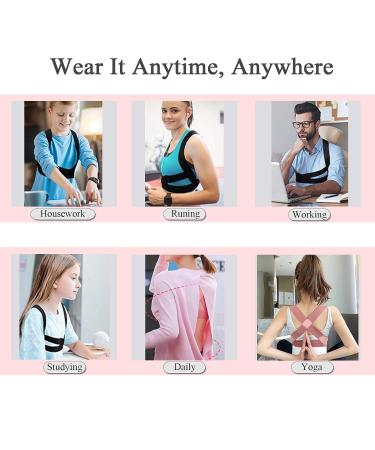 Back Holder Posture Corrector - Adjustable Brace for Pain Relief & Improved Posture | Women & Men - Buy Online on GoSupps.com