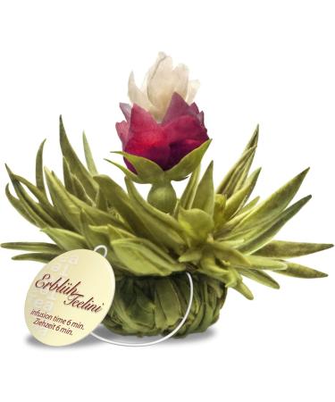 Creano Blooming Tea Sampler - 8 Flowering White Tea Varieties - Gift for Tea Lovers - 8 Pieces - Buy Online on GoSupps.com