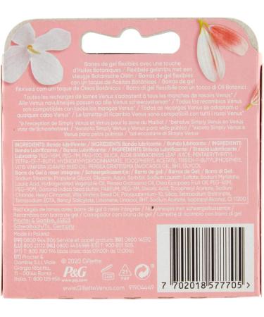 Gillette Venus Spa Breeze 4U - 4 Pack Women's Razors | Smooth Shaving for All Skin Types - International Shipping Available - Buy Online on GoSupps.com