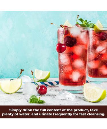 Strip Detox Drink - Powerful 1-Hour Body Cleanse & System Cleanser - Fruit Punch Flavor 16 oz - For Men & Women - Buy Online on GoSupps.com