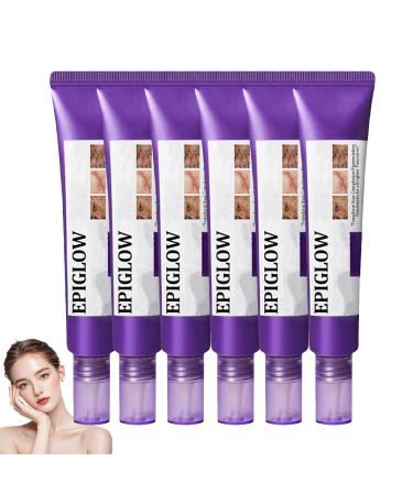 JIAOY EPIGLOW Advanced Pigmentation Cream Tone Correction Moisturizer EPIGLOW Pigmentation Treatment Cream AntiAging Face Removes Dark Spots Skin Buildup 6 Pack 6 Pack