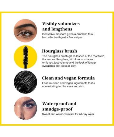Hiccup Bubble mascara volume and length formula for strong welldefined eyelashes and for a natural look waterproof and durable - Buy Online on GoSupps.com