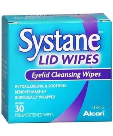 Systane Lid Wipes Eyelid Cleansing Wipes 30 Ea