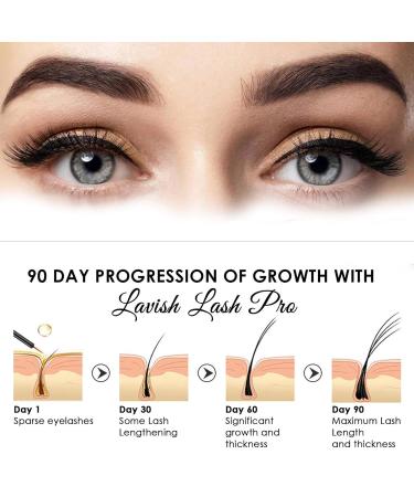 Premium Eyelash Growth Serum | Boost Length & Thickness | Vegan Cruelty-Free Eyebrow Enhancer - Buy Online on GoSupps.com