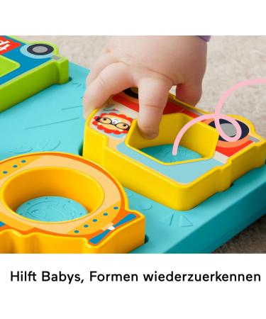 Buy Fisher-Price Vehicle Puzzle - Interactive Form Sorting Toy with 40 Songs & Lights | Ages 9+ Months - International Shipping - Buy Online on GoSupps.com