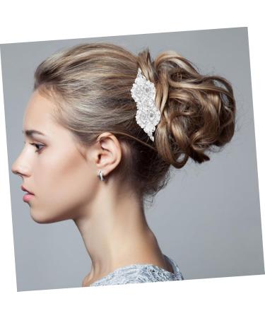 GLSTOY Pearl Comb Girl Headpiece Flower Hair Accessories Rhinestone Hair Comb Hair Accessories for Women Bride Hairpin Decorative Hair Combs Rhinestone Side Comb Bridal Hair Comb - Buy Online on GoSupps.com