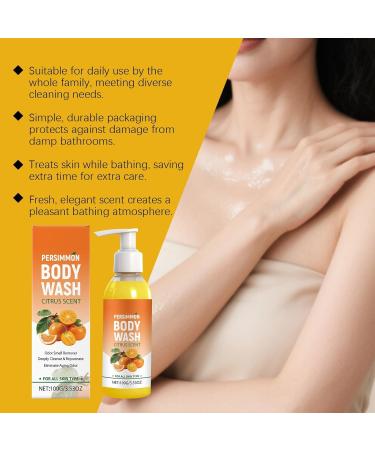  Generisch Persimmon Shower Gel for Seniors Natural Soap Bar Deodorant Against Strong Odors Foot Odors and Body Odors Purifying Body Deodorizer with Persimmon - Buy Online on GoSupps.com