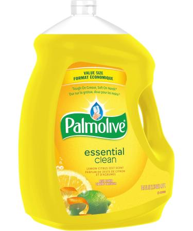 Palmolive Essential Clean Liquid Dish Soap Lemon Citrus Zest Scent - 4.27 L - Buy Online on GoSupps.com