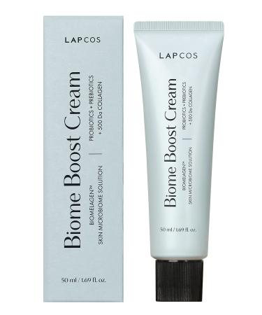 LAPCOS Biome Boost Face Cream Probiotic Skin Balancing Moisturizer Repair and Restore Complexion with Collagen and Niacinamide (1.69 oz)