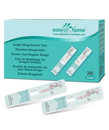 10 x drug test quick test urine cocaine cocaine: easy home drug fast test urine test drug tests urine test strips high sensitivity cut-off: 300 ng/ml 10 pack COC