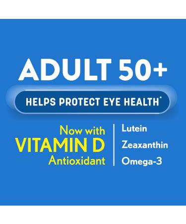 Ocuvite Adult 50+ Eye Health Vitamins and Mineral Supplements with Lutein Zeaxanthin and Omega-3 90 Soft Gels (Pack of 2) - Buy Online on GoSupps.com